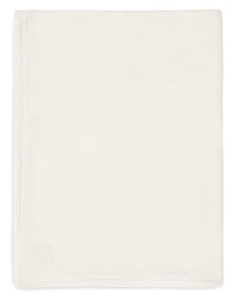 Jollein Deken Wieg 75x100cm Basic Knit - Ivory/Coral Fleece