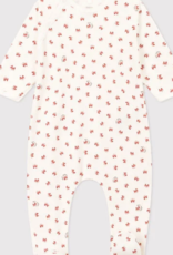 Petit bateau Pyjama bébé en molleton -blanc MARSHMALLOW/blanc