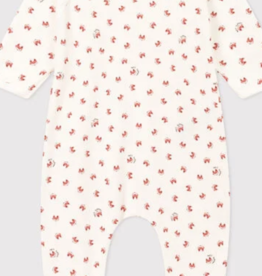 Petit bateau Pyjama bébé en molleton -blanc MARSHMALLOW/blanc