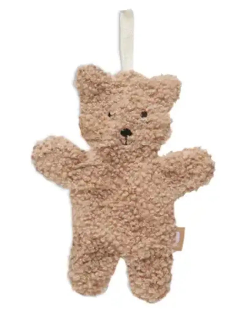 Jollein Pacifier Cloth - Teddy Bear - Biscuit