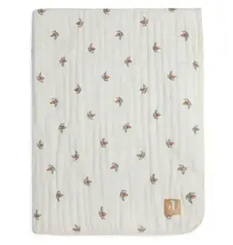 Jollein Blanket Muslin Cradle 75x100cm - Rosehip