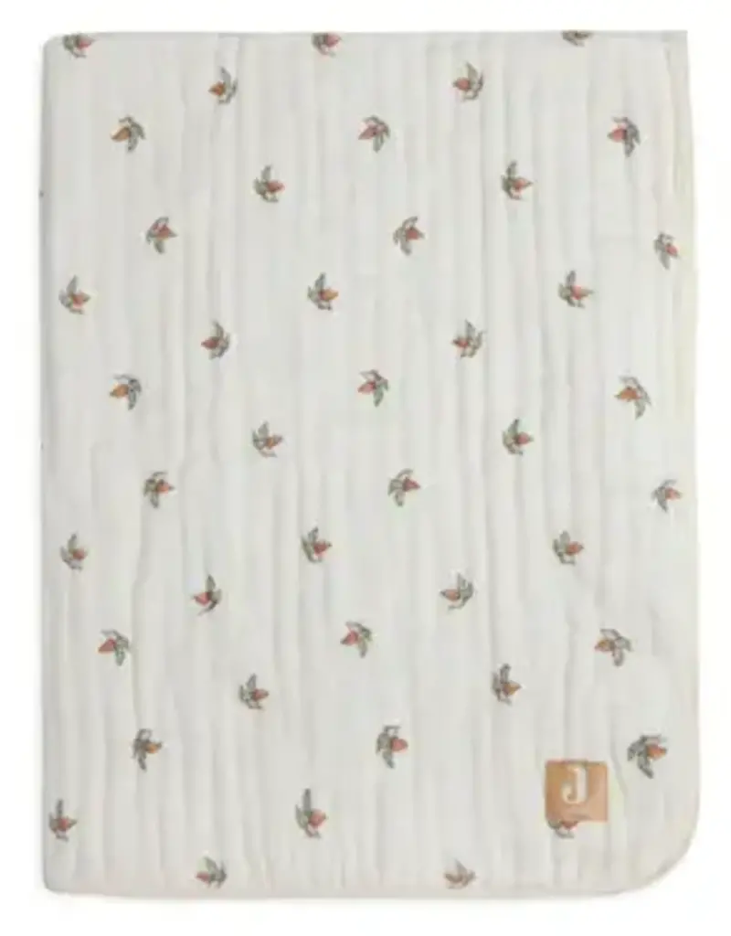 Jollein Blanket Muslin Cradle 75x100cm - Rosehip