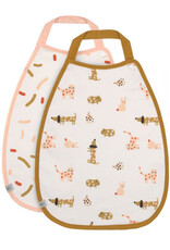 Lässig Medium Bib - Little Mateys Spivy Orange