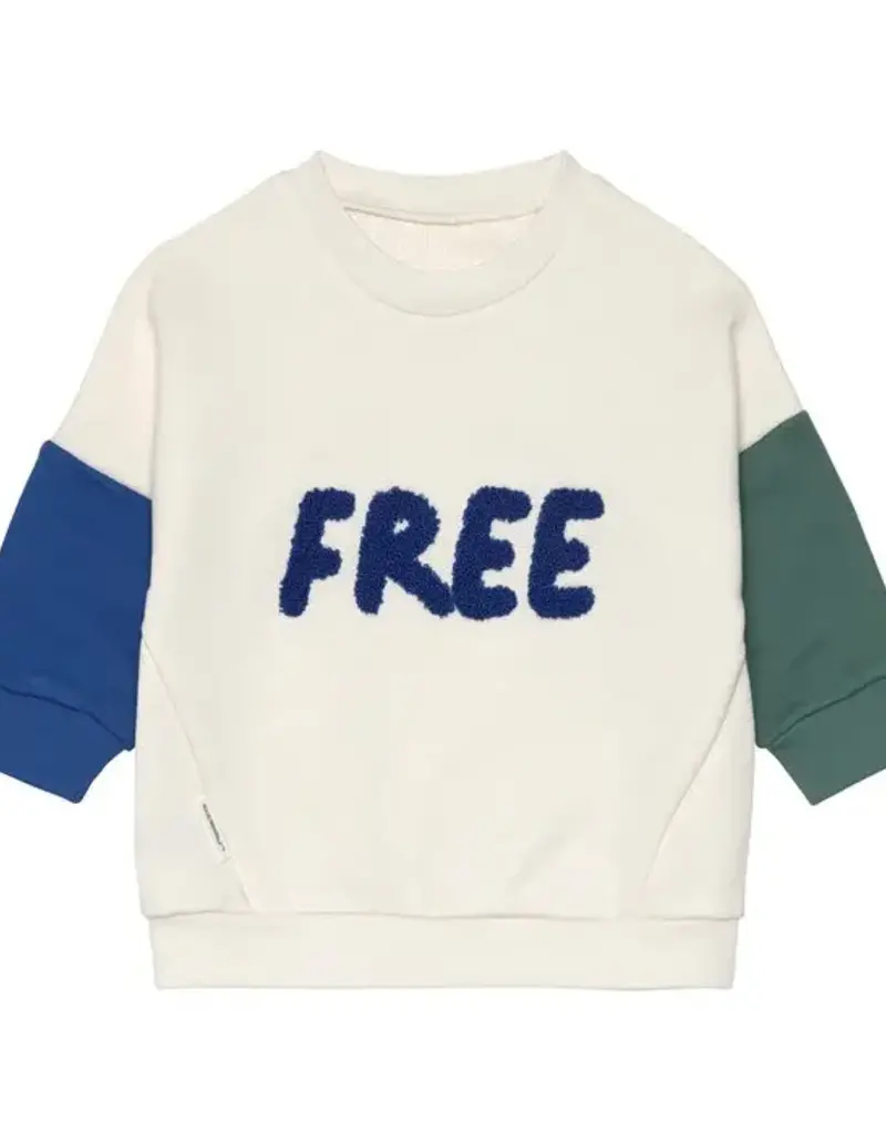 Lässig Kids sweater little gang free milky 7-12m