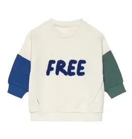 Lässig Kids sweater little gang free milky 1-2 years