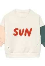 Lässig Kids sweater little gang sun milky 7-12 m