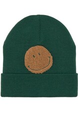 Lässig Merino beanie little gang smile ocean green 3-6 years