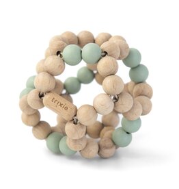 Wooden beads ball - Mint