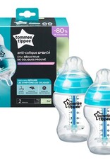 Tommee Tippee Antikoliekzuigfles Avancé transparant/wit 260 ml - 2 stuks