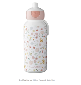Little Dutch Drinkfles Pop-up 400 ml Flowers & Butterflies