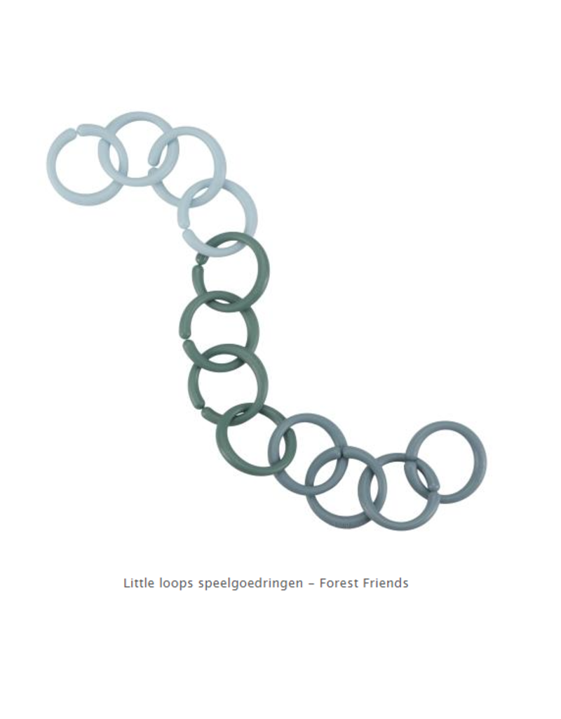 Little Dutch Attache-jouet Little Loops - Forest Friends