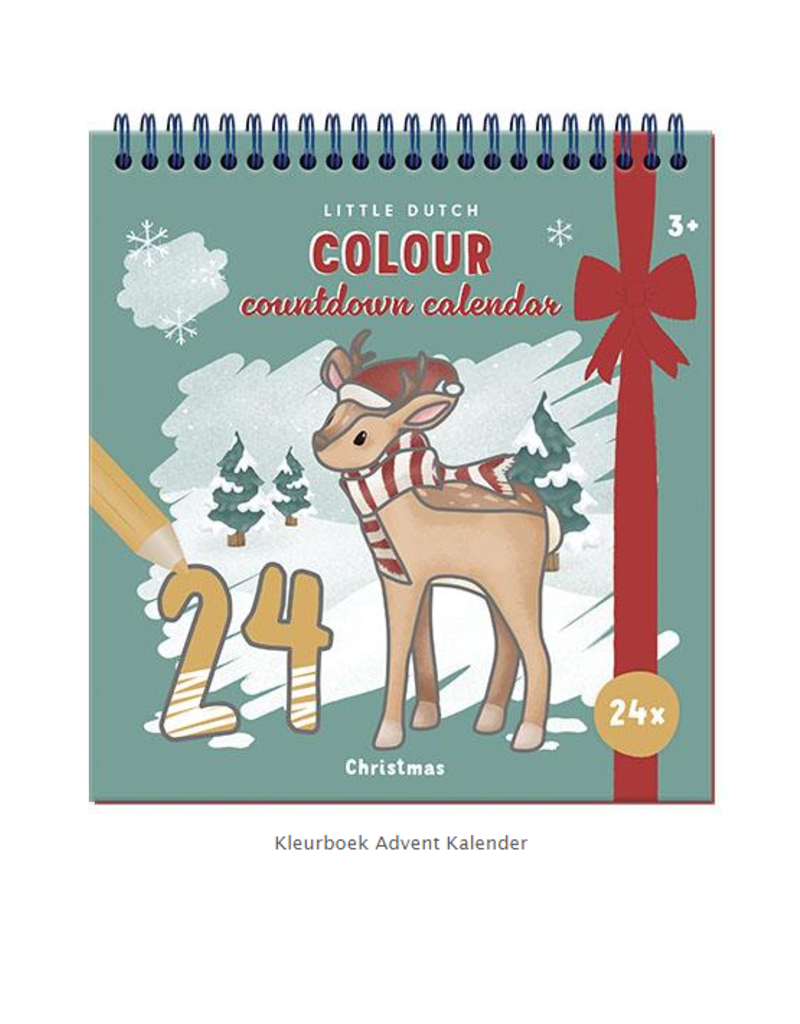 Little Dutch Kleurboek Advent Kalender