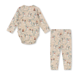 Konges Sløjd Ensemble body basic Let It Snow