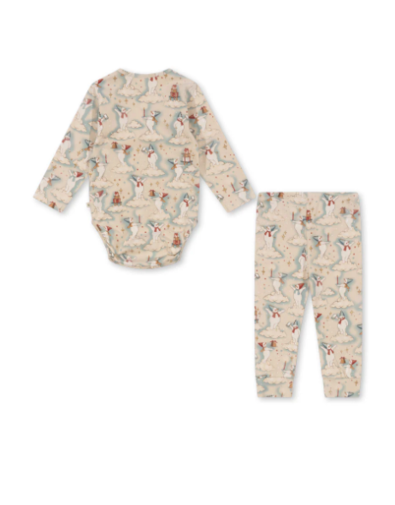 Konges Sløjd Ensemble body basic Let It Snow