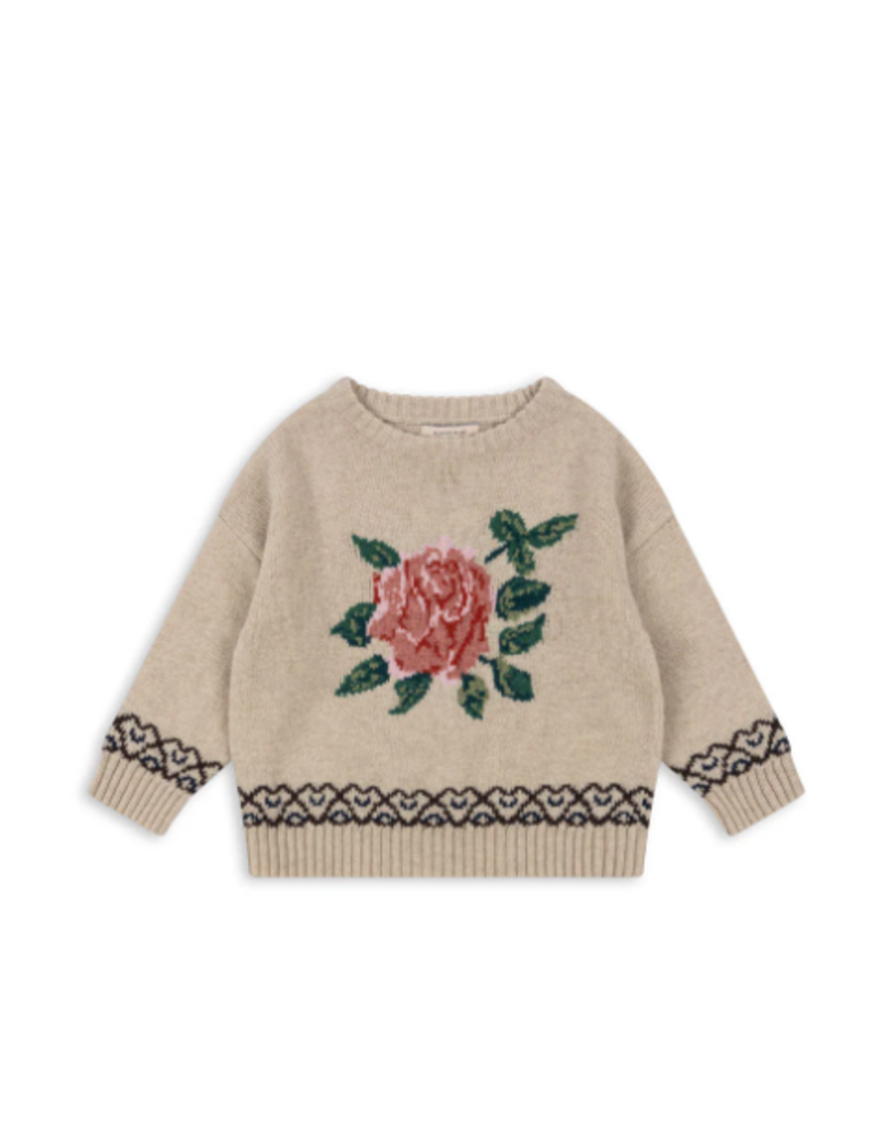 Konges Sløjd Carola sweater Off White Melange