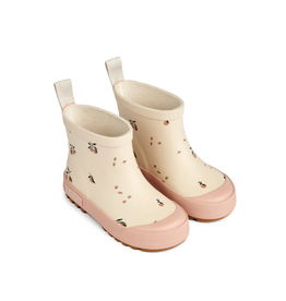 Liewood Tekla short printed rain boot Peach / Sea shell