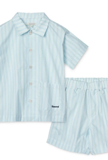 Liewood Ensemble à rayures LEONA Y/D stripe Pure sky / Creme de la creme