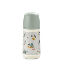 Suavinex Biberon avec tétine SX Pro 270 ml débit M A Walk In The Park Green