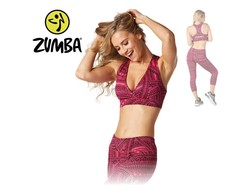 Zumba V Bra "All Day" - Pink