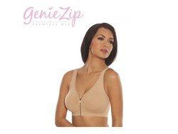 Genie Zip Bra (Nude)