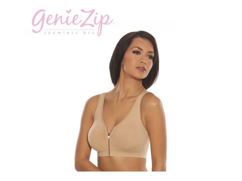 Genie Zip Bra (Nude)