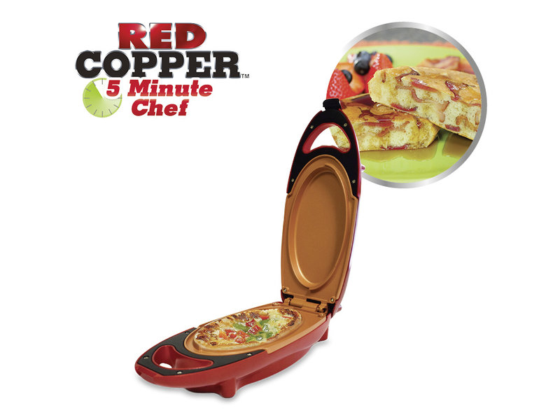 Red Copper 5 Minute Chef - Cooking Plate