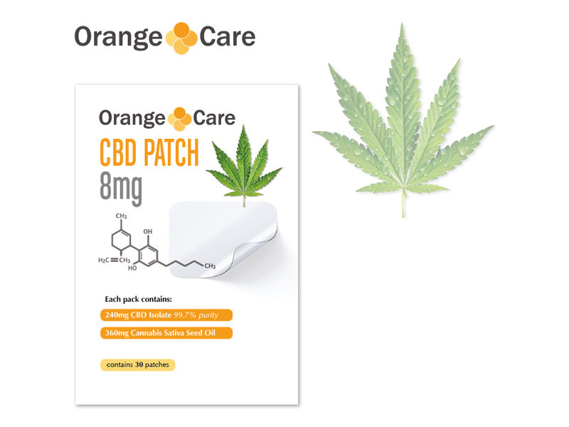 Orange Care CBD Patch – Cannabidiol pleister