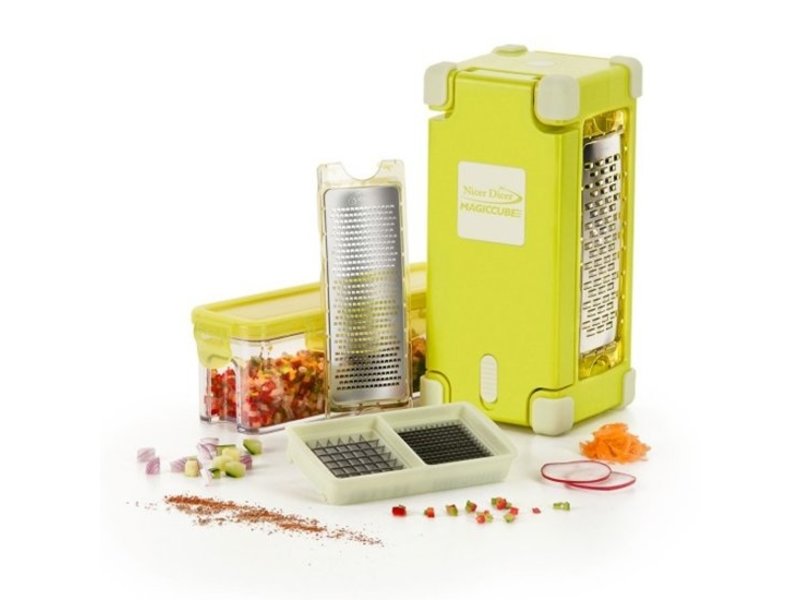 Nicer Dicer Magic Cube - Gourmet - Yellow 9pcs