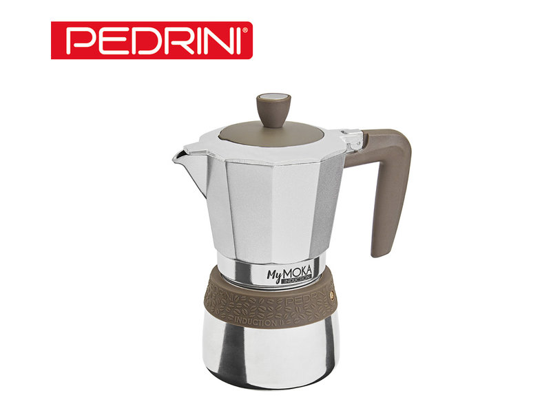 Pedrini My Moka Induction Coffeemaker - 3 Cups