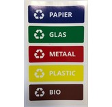 Plafor Sort Bin 45L – Recycling – Brown