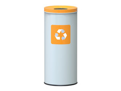 Alda Eco Nord White Bin 45L - Yellow