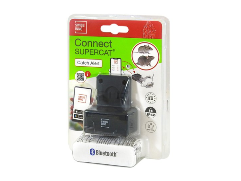 SuperCat Bluetooth vangdetector voor de SuperCat muizen- en rattenvallen