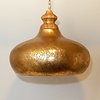 Hanglamp Ameera goud wood 53 cm