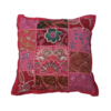 Kussen India Patchwork 30x30cm in 4 kleuren.