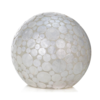 Tafellamp Coin White Ball in twee maten