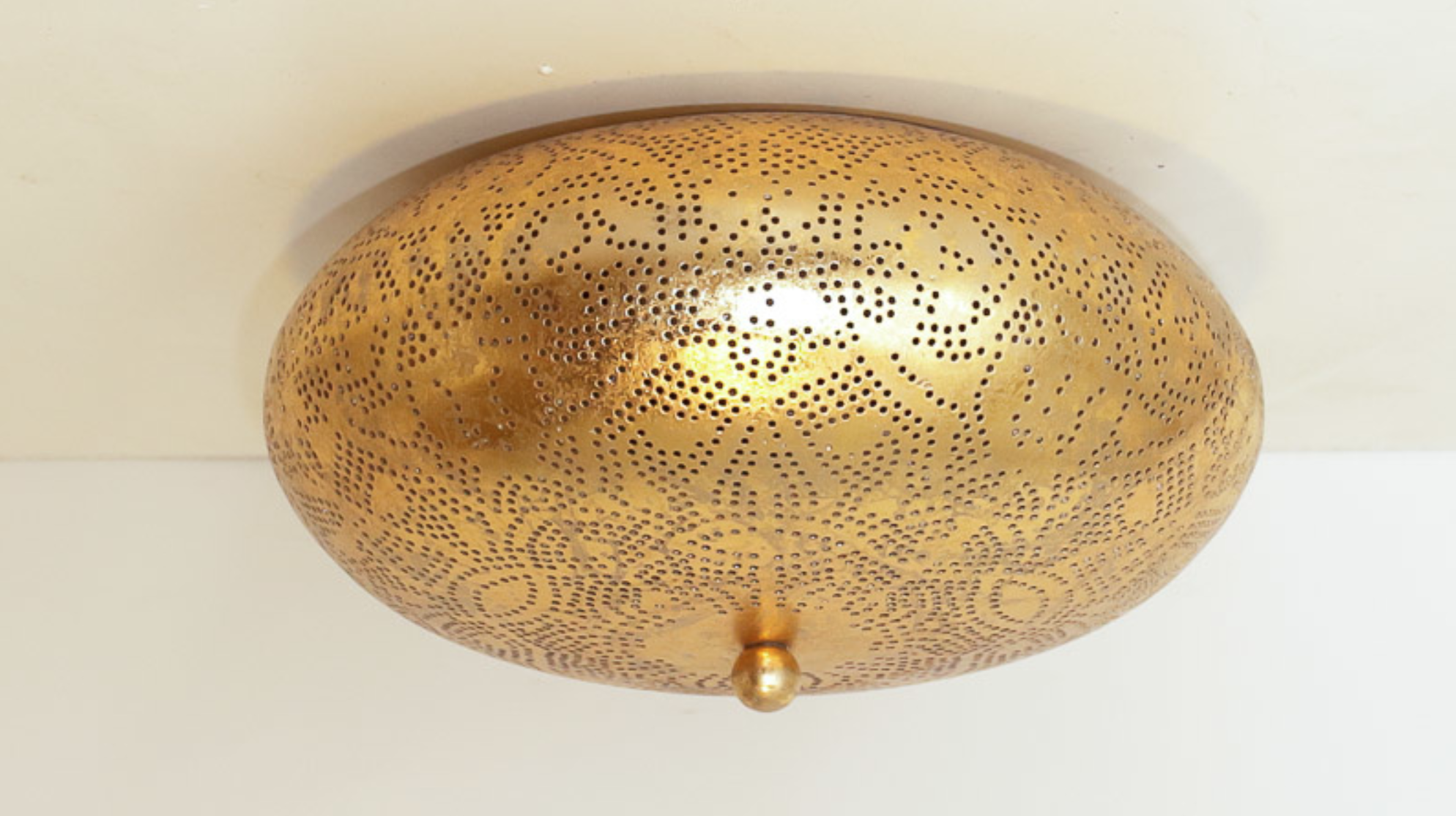 Plafondlamp Ameera Vintage Goud in 3 maten