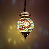 Hanglamp bol Roya multi colour in 2 maten