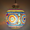 Hanglamp bol Roya multi colour in 2 maten