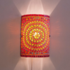 Wandlamp Nema rood-oranje