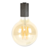 LED filament lamp - Bol Ø12,5 - E27-6W - warm wit