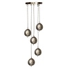 Oriëntaalse filigrain hanglamp 5 lichts - in 4 kleuren