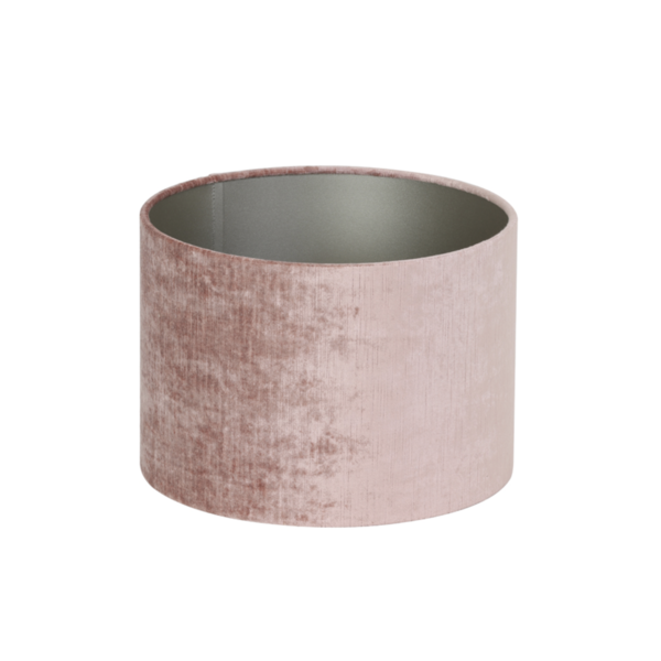 Stijg Reisbureau Aanzetten 2218755 - Kap cilinder 18-18-15 cm GEMSTONE oud roze - dePauwWonen