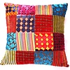 Oosters sierkussen Patchwork Multi-Colour in 3 maten