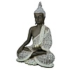 Sculptuur Boeddha Zilver