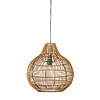 Hanglamp PACINO rotan donkerbruin - M