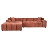 Sofa Cube Blush Fushion 3-zits + lounge links