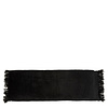 De Oh My Gee Kussenhoes - Zwart Velvet - 35x100