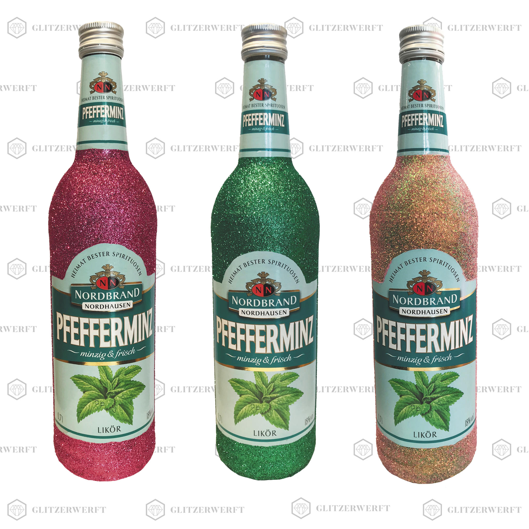 Glitzer Pfeffi - Glitzerflasche