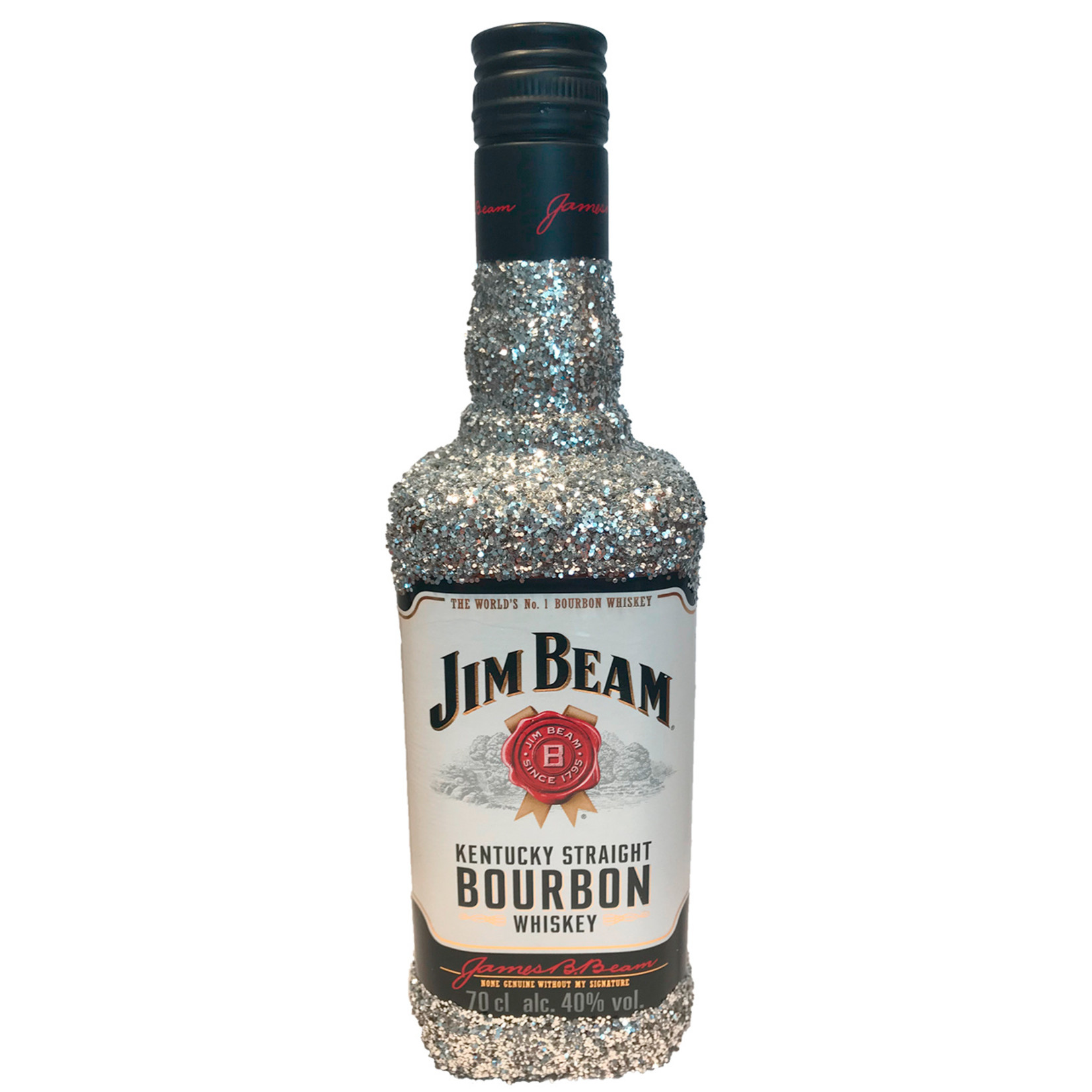 Whisky Glitzer  Jim Beam Kentucky Straight Bourbon (0,7l)