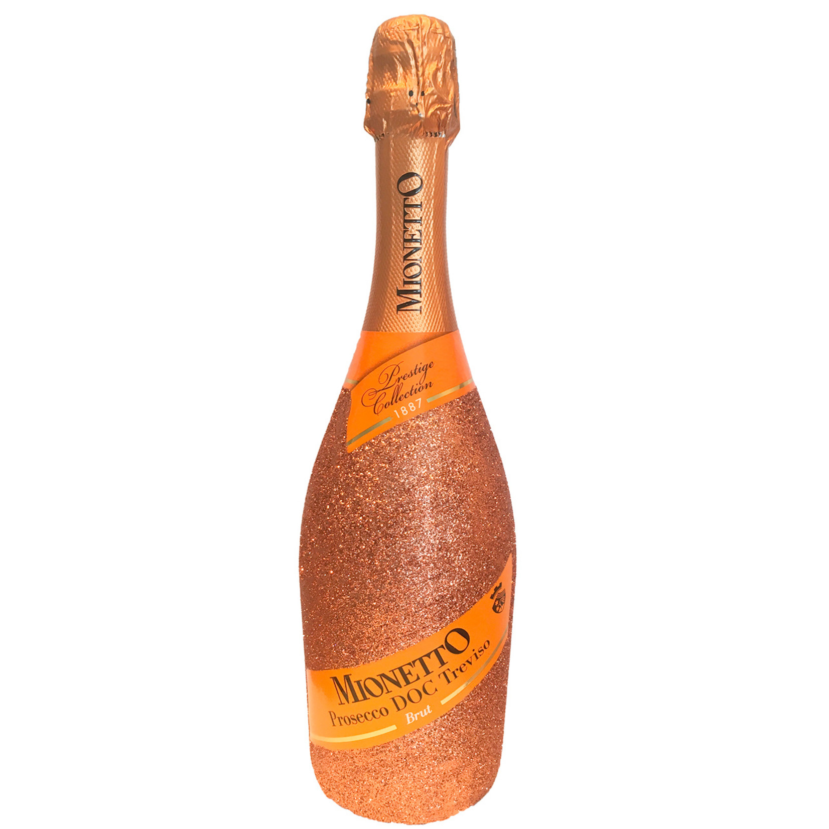 Champagner & Secco Glitzer Mionetto Prosecco Spumante DOC (0,75l)